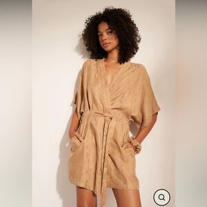 Idle The Short Robe In Sand Size M/L Bin 321